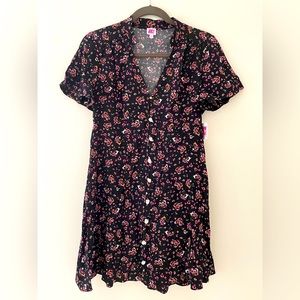 NWT Juicy by juicy couture floral dress, size S